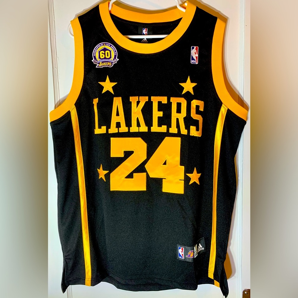 Adidas 60th Anniversary Los Angeles Lakers Kobe Bryant Jersey XXL (Rare)